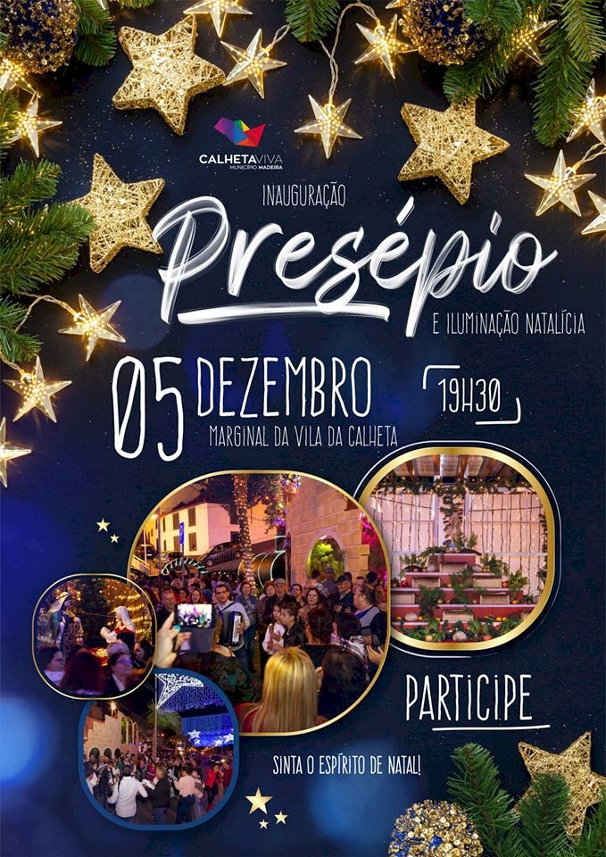 Calheta inaugura hoje presépio e iluminação natalícia