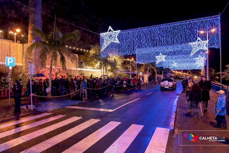 Fotos da Inauguração do Presépio da Calheta - Natal 2019